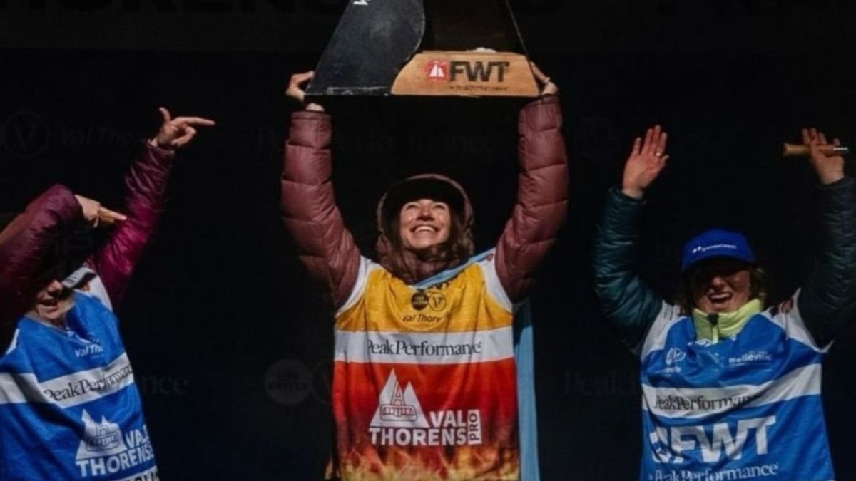 Histórico triunfo de la argentina Agostina Vietti en Val Thorens