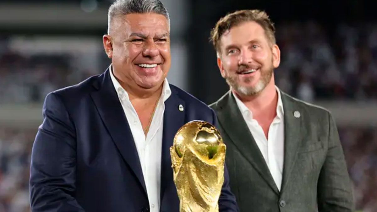 Chiqui Tapia y Alejandro Domínguez compartieron la reunión con Gianni Infantino en la Conmebol