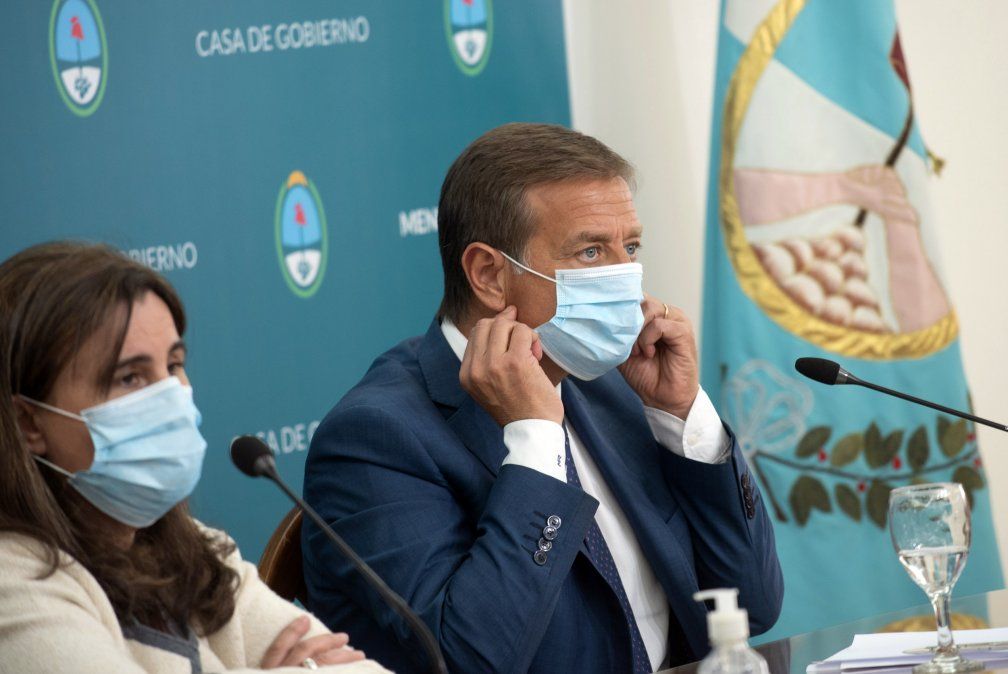 El gobernador Rodolfo Suarez dio inicio a la emisión de letras para pagar los aguinaldos