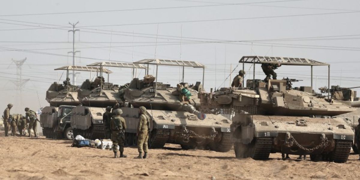 Ejército de Israel en el norte de Gaza.