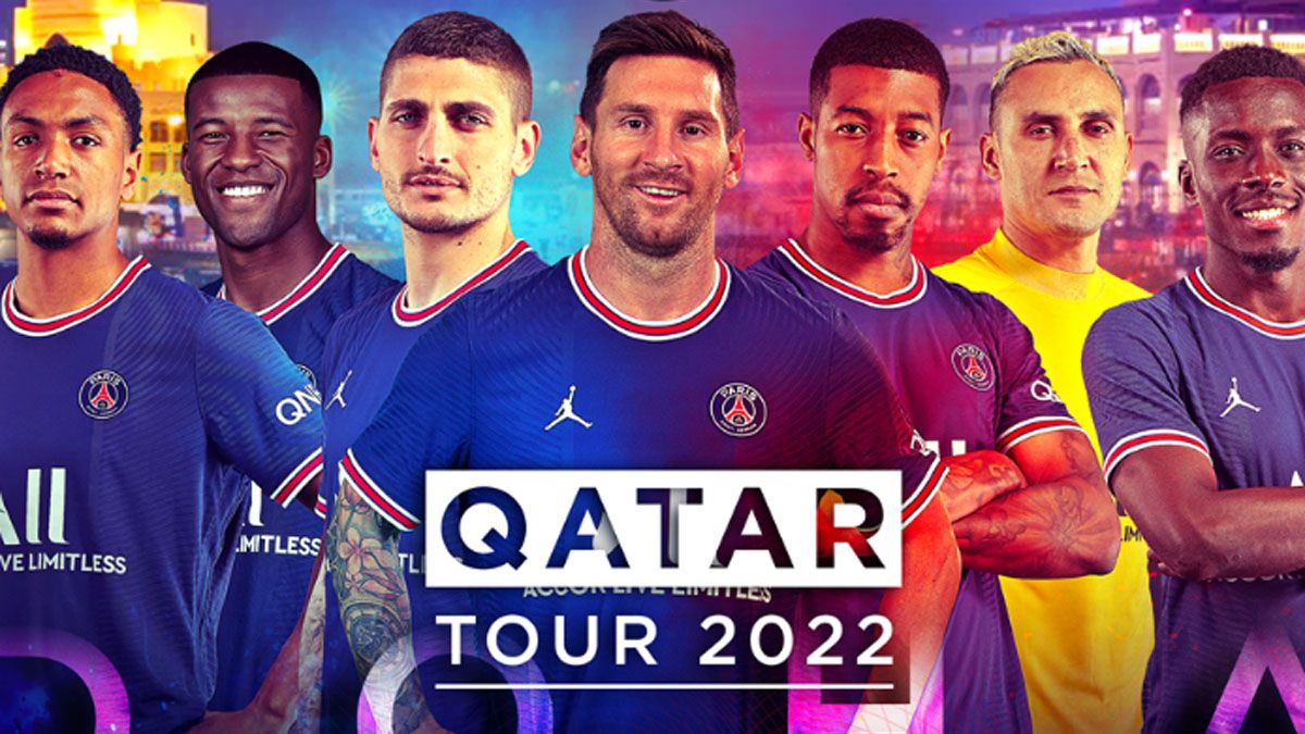 El PSG, con Lionel Messi, anunció su visita anual a Qatar