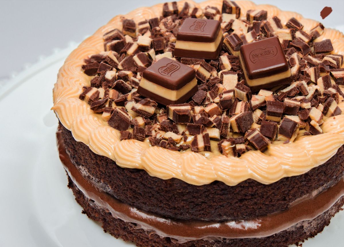 Torta original. Su suegra le regaló una torta nunca antes vista y se hizo viral.