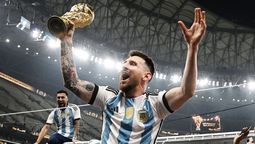 Lionel Messi levantaba la Copa del Mundo de Qatar 2022.