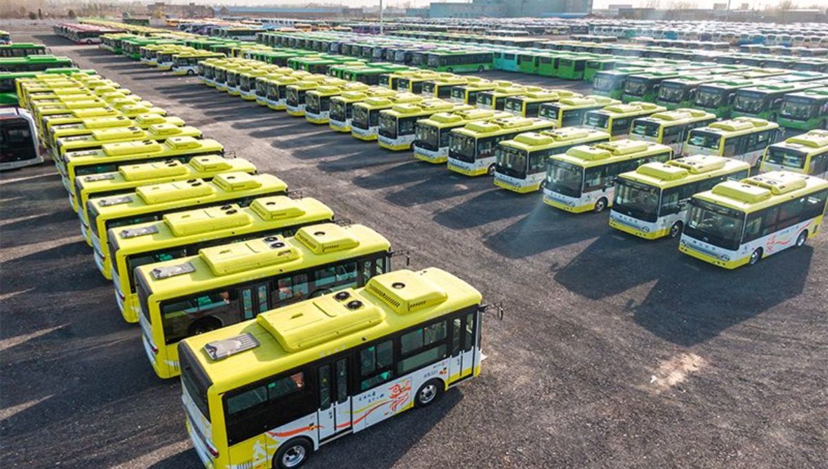 China moderniza el transporte de un país de América Latina con una flota de 180 buses de última tecnología
