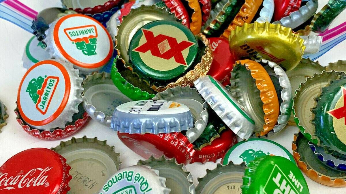 Reutiliza las tapitas de bebida con esta fabulosa idea de reciclaje