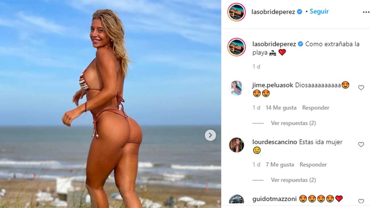 Sol Pérez la rompió en el comienzo de año