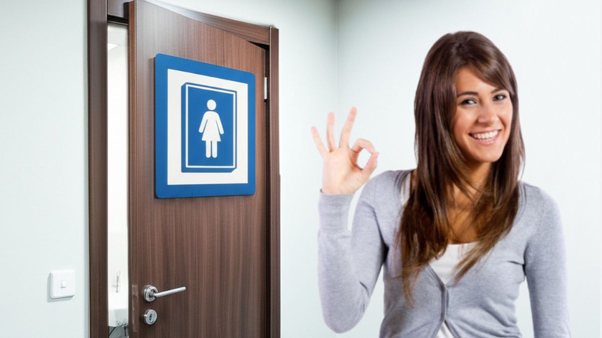 Existe un invento muy ingenioso para evitar que las mujeres deban sentarse en el inodoro de un baño público.