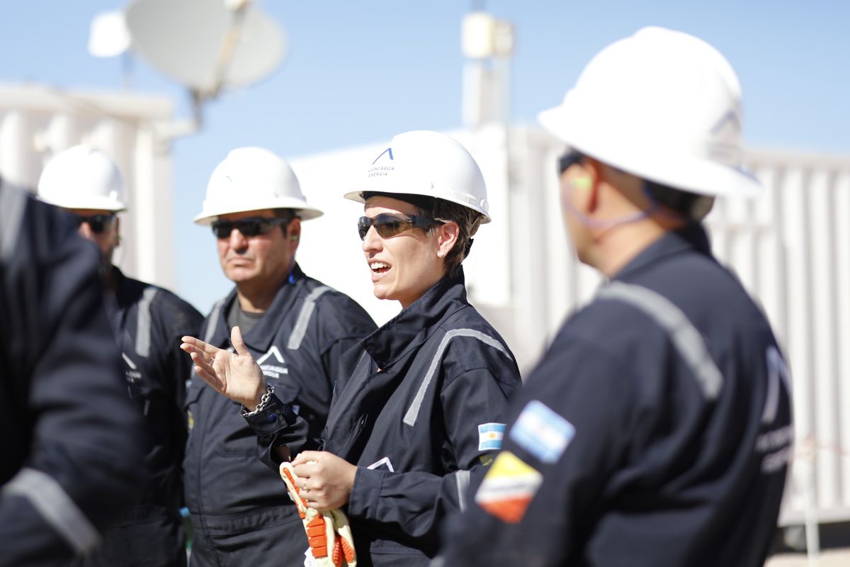 La ministra de Energía