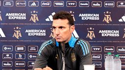El DT de la Selección argentina, Lionel Scaloni.