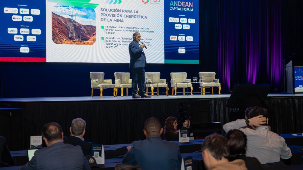 PSJ Cobre Mendocino activa su estrategia financiera y se presenta ante inversores en el Andean Capital Forum. PSJ Cobre Mendocino activa su estrategia financiera y se presenta ante inversores en el Andean Capital Forum.