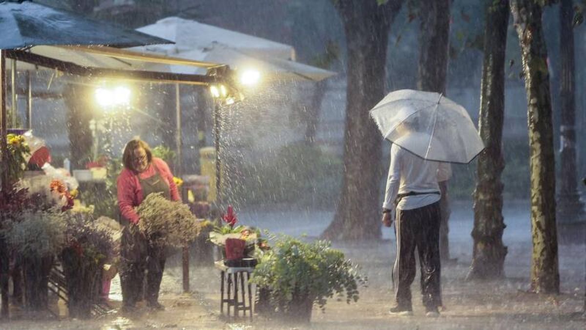 Lluvia en la previa de Año Nuevo: cuándo llegan las precipitaciones y cómo estará el 1° de enero