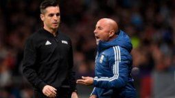 Sampaoli se hizo cargo tras la cachetada de España