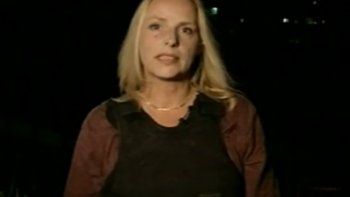 Una periodista fue sorprendida por un misil en vivo en Gaza
