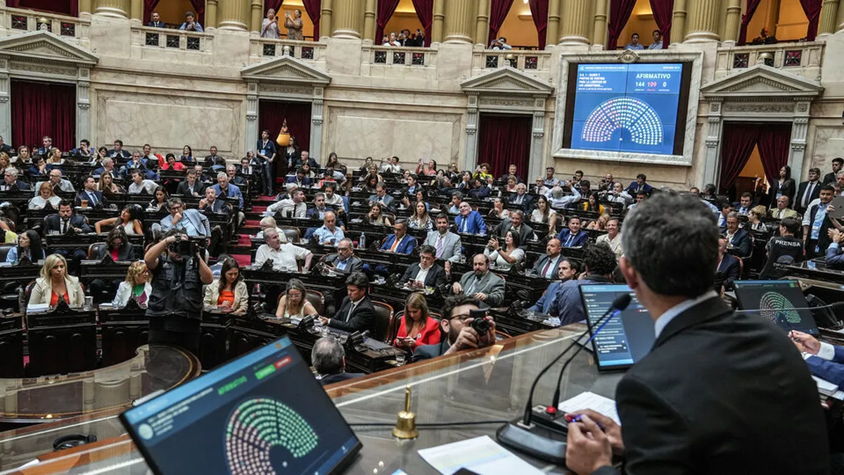 Ley Bases: Diputados volverá a tratar el proyecto modificado en el Senado. (Foto: Archivo)