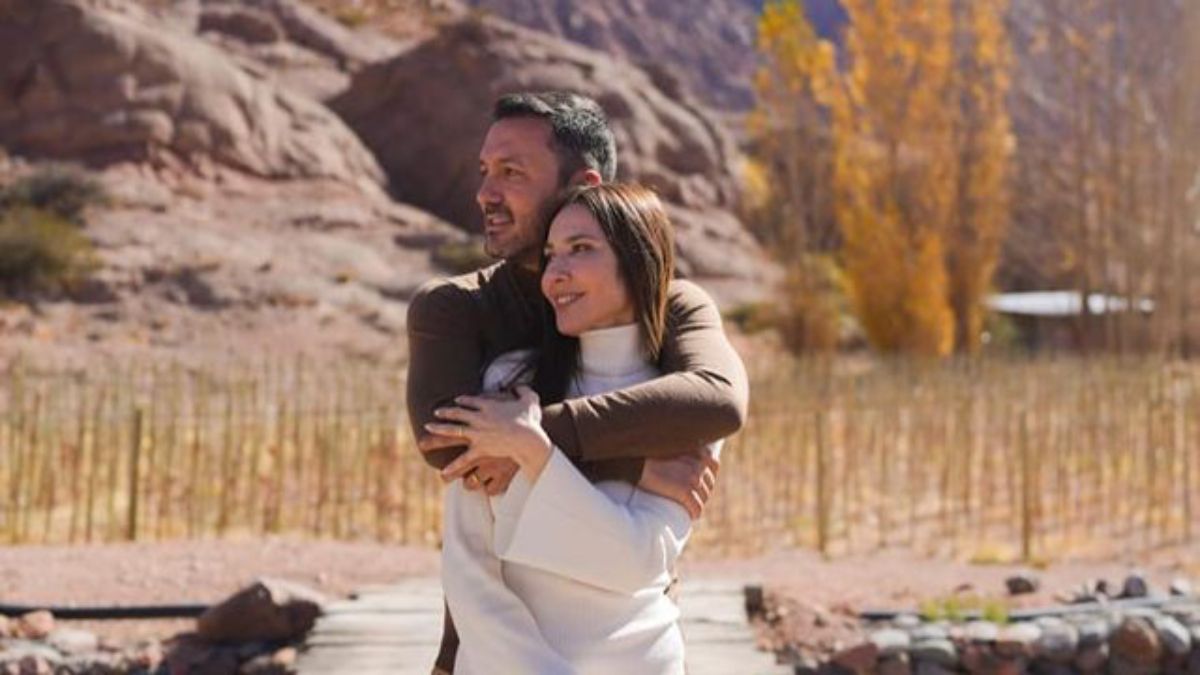 Luis Petri junto a su pareja, Cristina Pérez. Luis Petri junto a su pareja, Cristina Pérez.