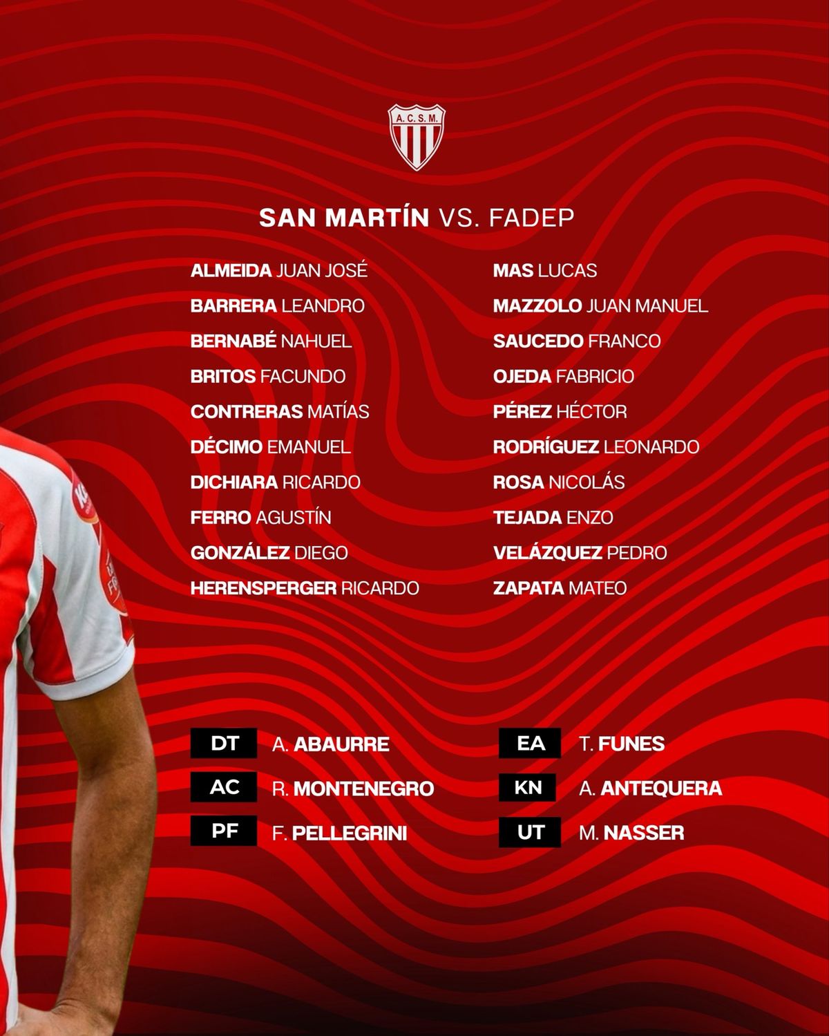 Atlético Club San Martín y FADEP se enfrentan por el Torneo Federal A en un choque de mendocinos