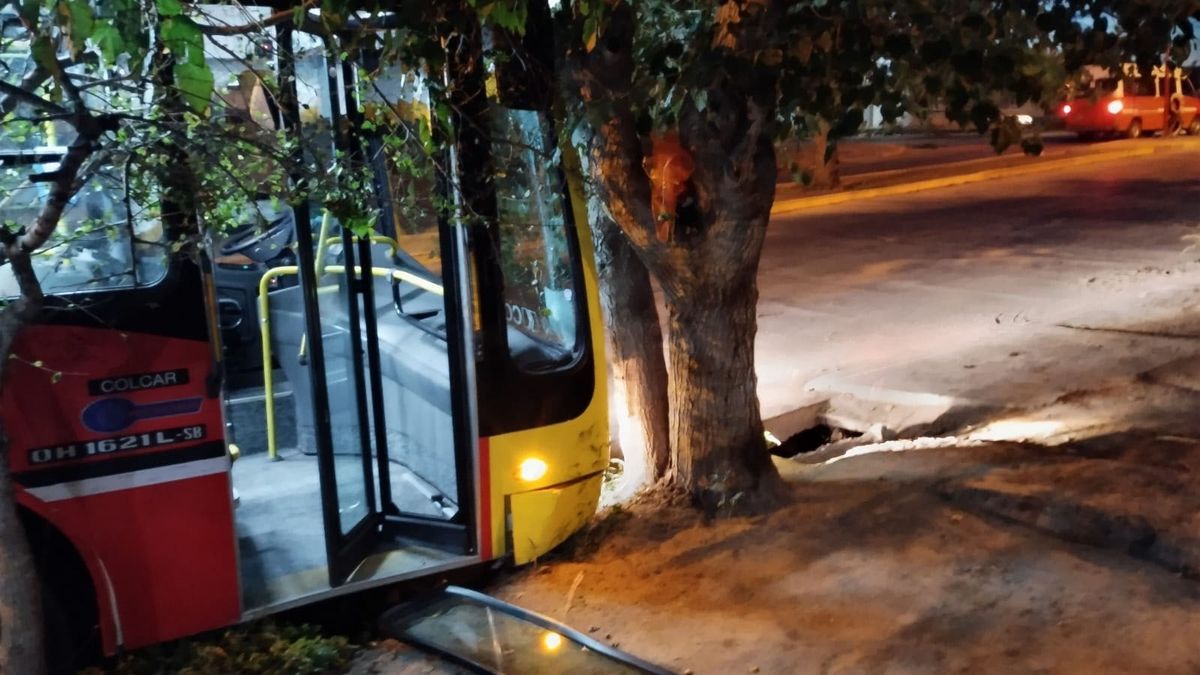 El delincuente amenazó al chofer con un cuchillo para robarle sus pertenencias en Las Heras. Foto: Matías Pascualetti/ Radio Nihuil.