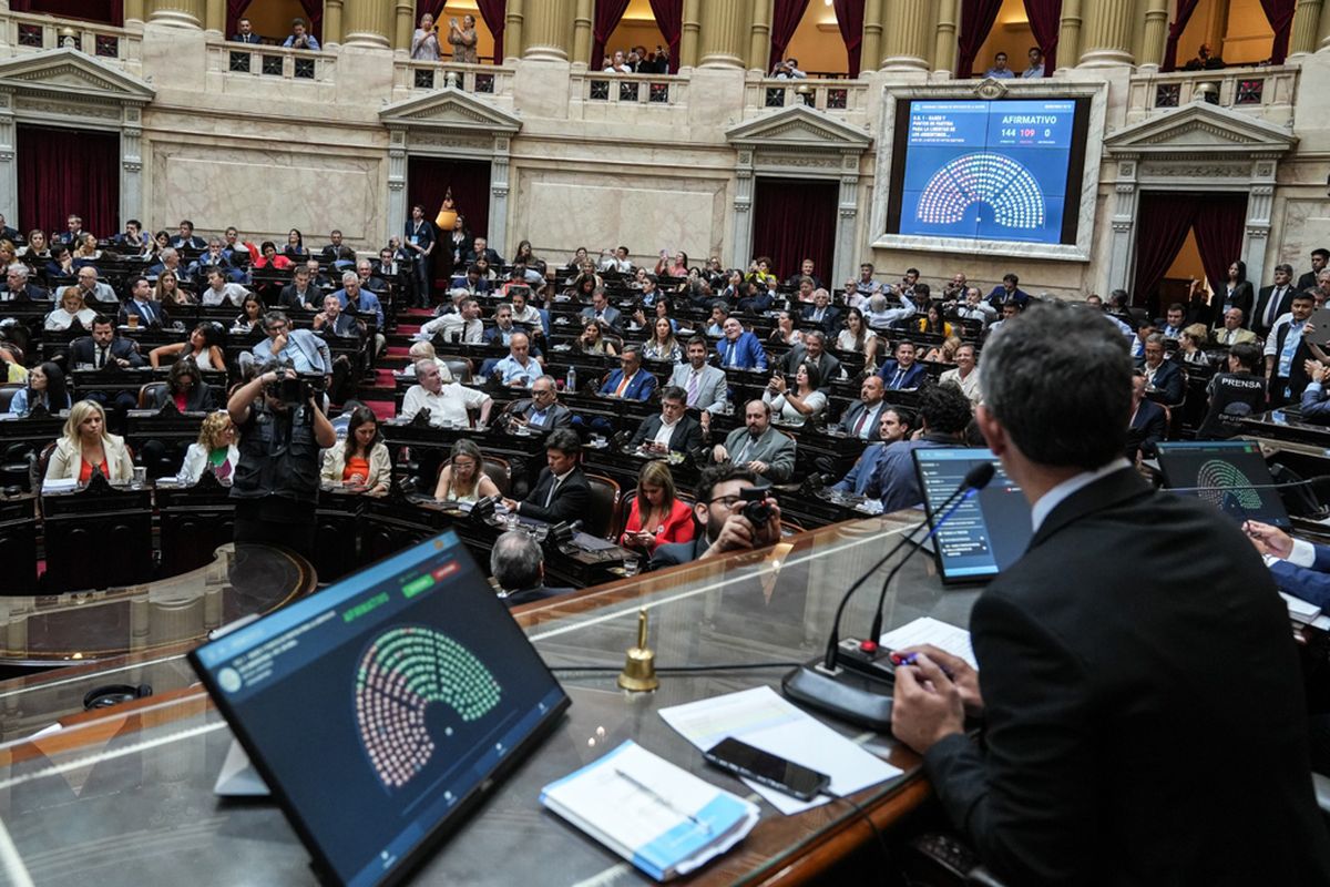 Diputados: fracasó el debate propuesto por el Gobierno y el proyecto vuelve a comisión. (Foto: Presidencia de Diputados). Diputados: fracasó el debate propuesto por el Gobierno y el proyecto vuelve a comisión. (Foto: Presidencia de Diputados).