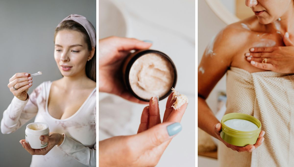 ¿Es mejor aplicar las cremas faciales con o sin la espátula?