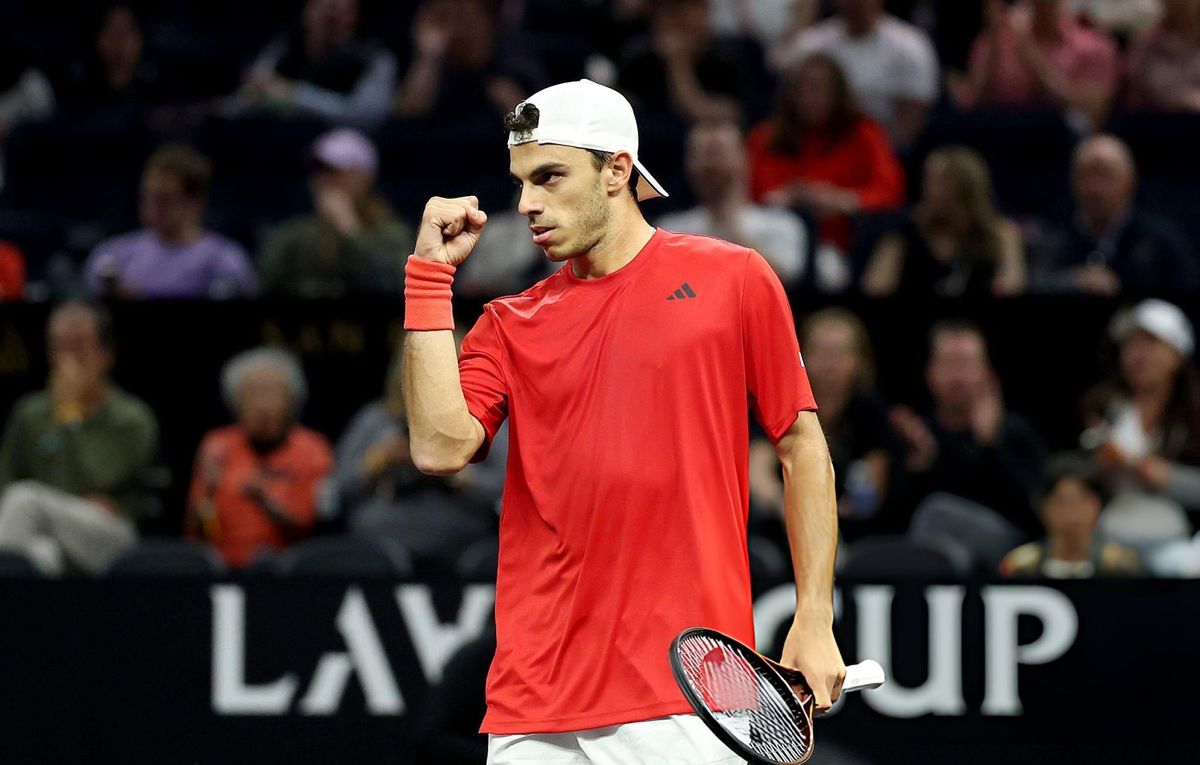 Cerúndolo está invicto en su historial en la Laver Cup.