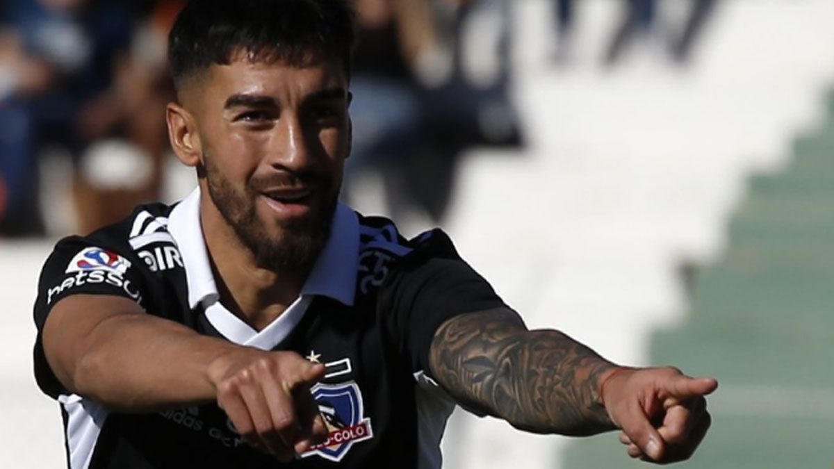 Juan Martín Lucero atraviesa un gran momento en el Colo Colo