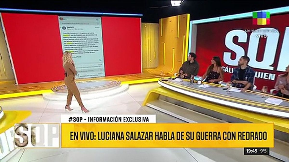 Luciana Salazar explotó en vivo: Luciana Salazar explotó en vivo: