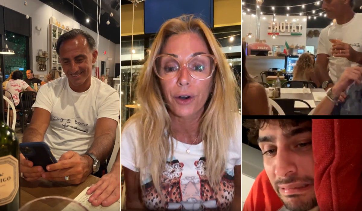 Yanina Latorre, con unas copitas de más: 