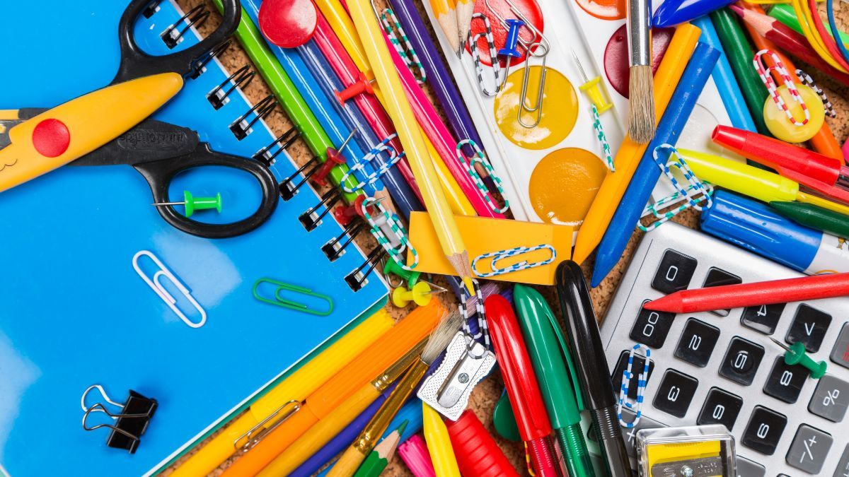 Útiles escolares. Útiles escolares.