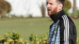 Lionel Messi llegó