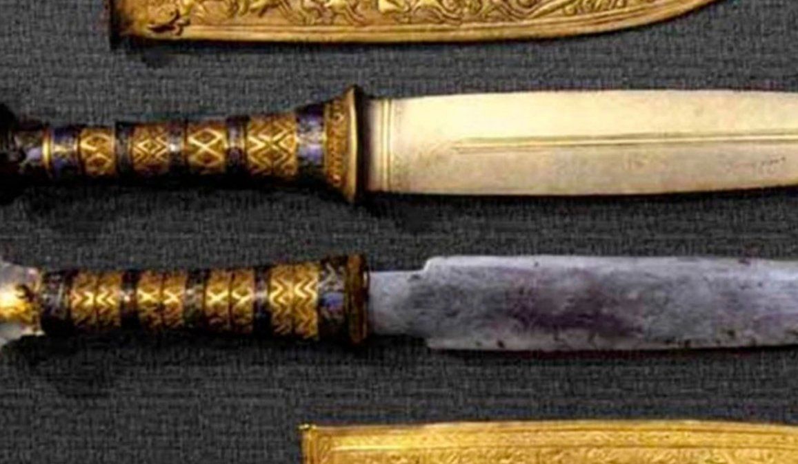 Hallaron niquel en la daga del faraón Tutankamón&nbsp; 