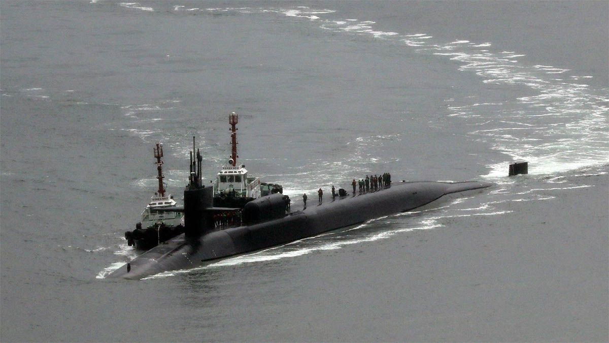Denuncian que un submarino nuclear ingresó a aguas argentinas