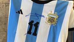 Se llevó a cabo el sorteo por la camiseta de la Selección argentina en el Mundial Qatar 2022