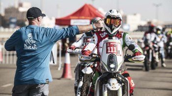 Dakar trágico: murió un motociclista francés