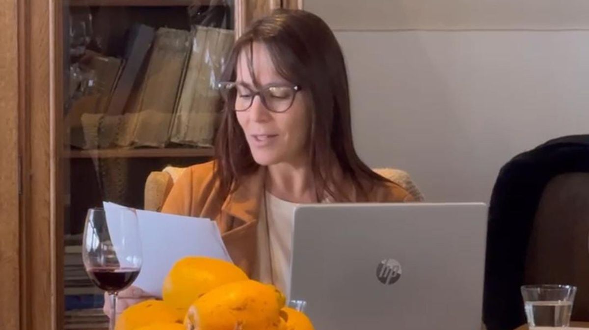 Verónica Alcalde, licenciada en letras, a cargo del taller sobre Jorge Luis Borges.