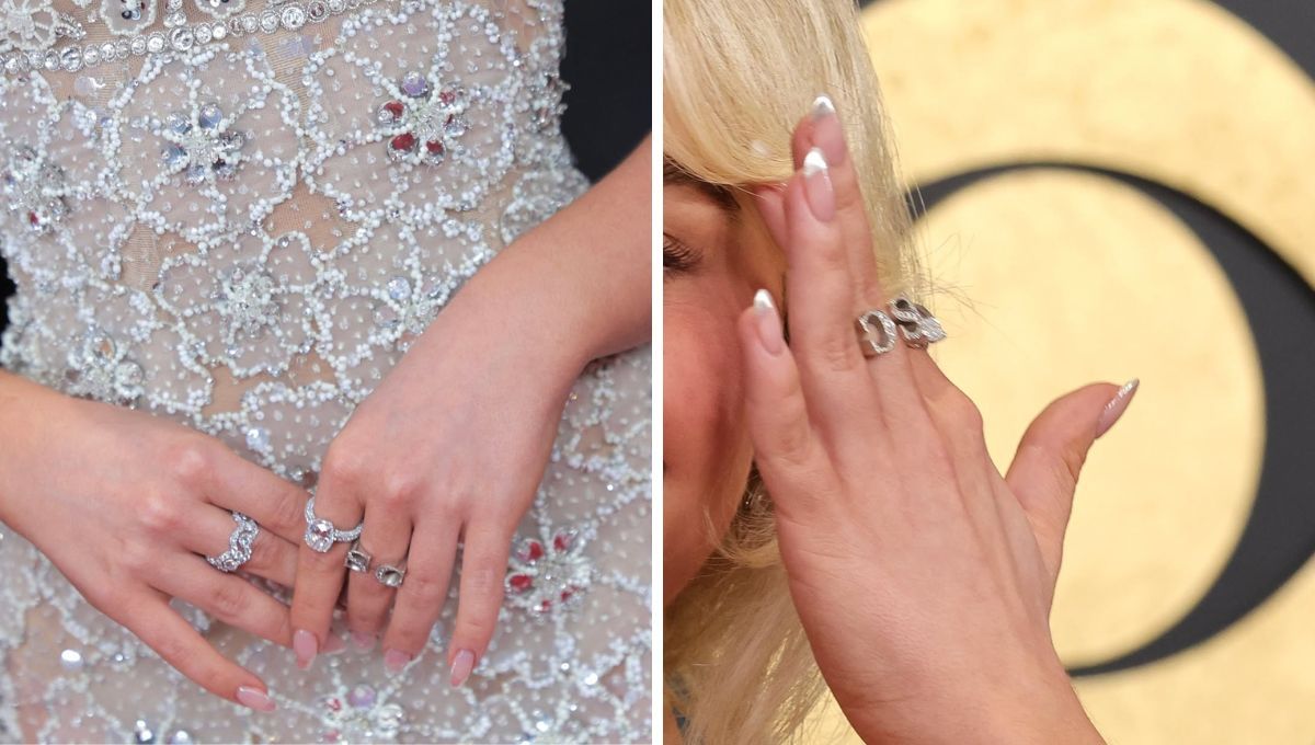 Sabrina Carpenter y sus u&ntilde;as Perly French.&nbsp;