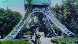 Argentina desafió a París y construyó su propia Torre Eiffel: extraía agua Argentina desafió a París y construyó su propia Torre Eiffel: extraía agua