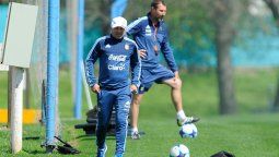Argentina volvió a los entrenamientos: la duda de Sampaoli