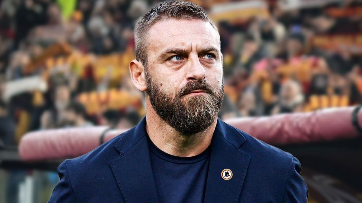 Daniele De Rossi fue despedido de la Roma. 