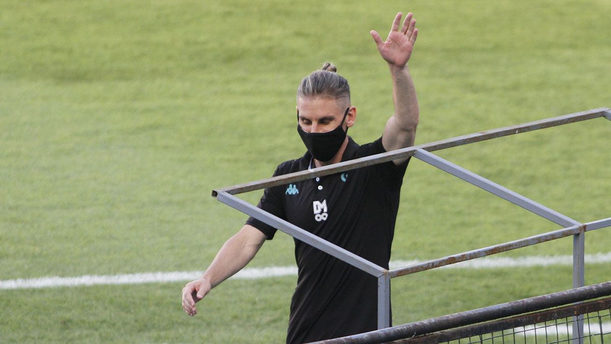 Sebastián Beccacece en su último partido se despidió con una victoria.