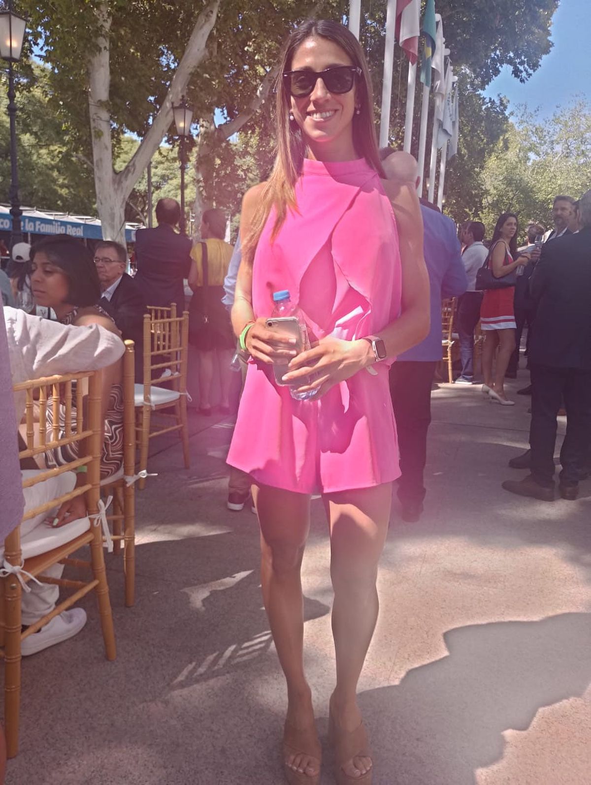 Barbarita Muzaber se la jugó por el color de la temporada.