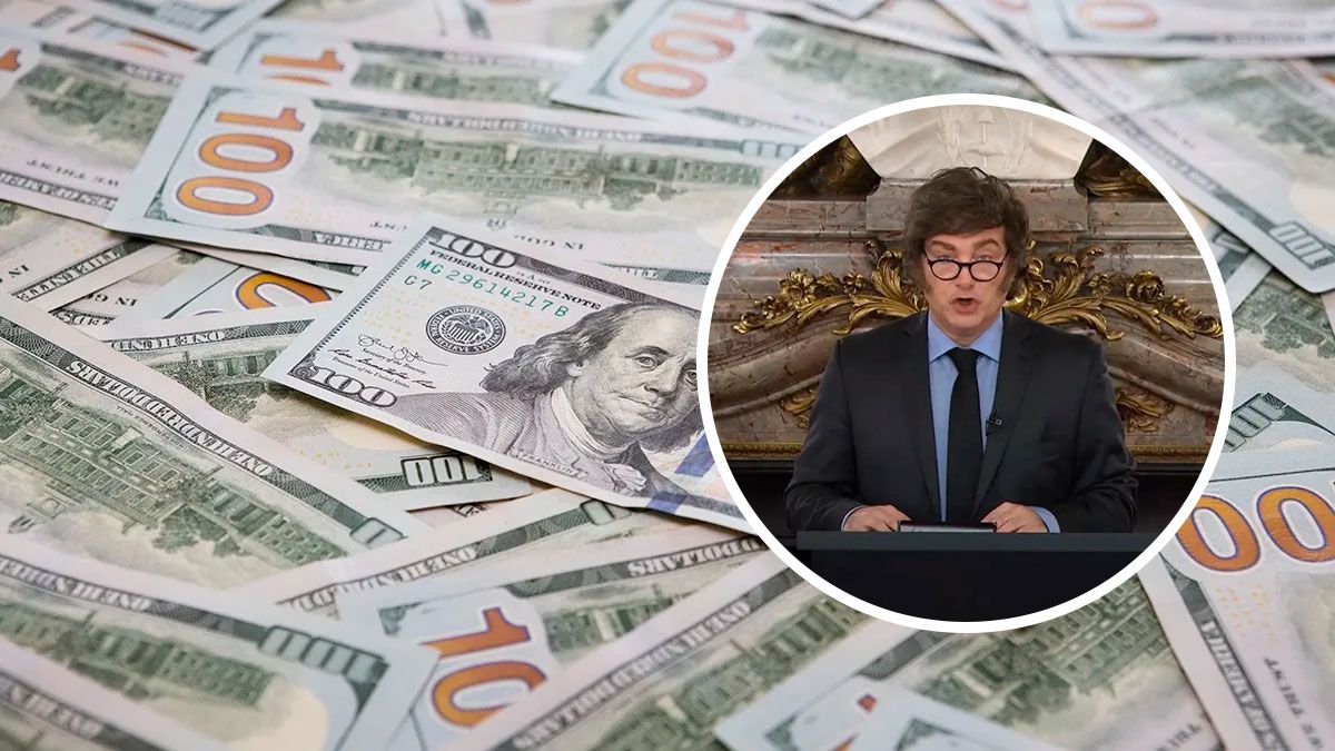 Milei hizo proyecciones respecto al tipo de cambio del dólar para el próximo año