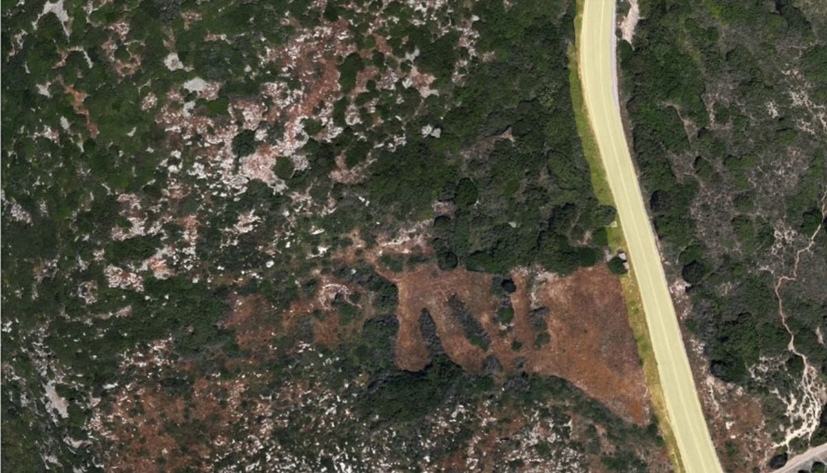 La zona en la que se realizó el descubrimiento es de muy difícil acceso. La zona en la que se realizó el descubrimiento es de muy difícil acceso.