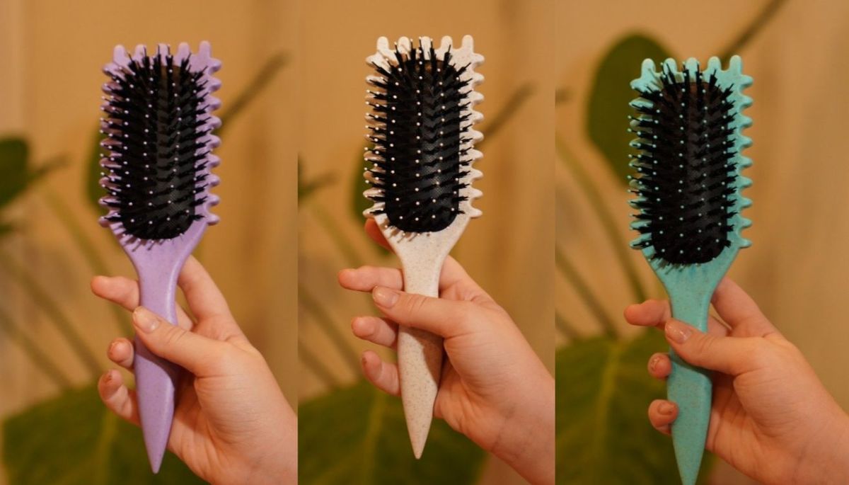 Este cepillo es ideal para cabellos con rizos. Imagen: Pexels Este cepillo es ideal para cabellos con rizos. Imagen: Pexels