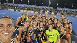Las Leonas ganaron como locales ante Alemania.