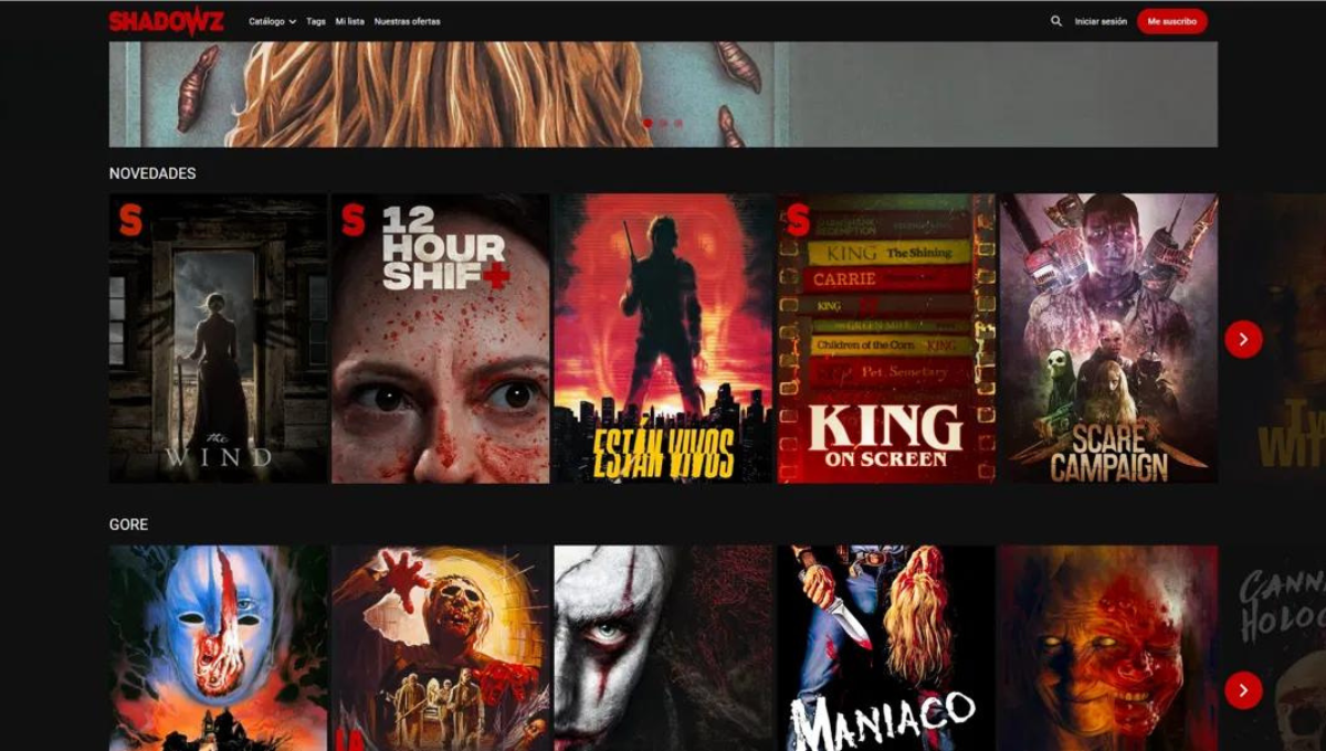 Aterrizó en España una plataforma exclusiva de terror y se puede probar gratis Aterrizó en España una plataforma exclusiva de terror y se puede probar gratis