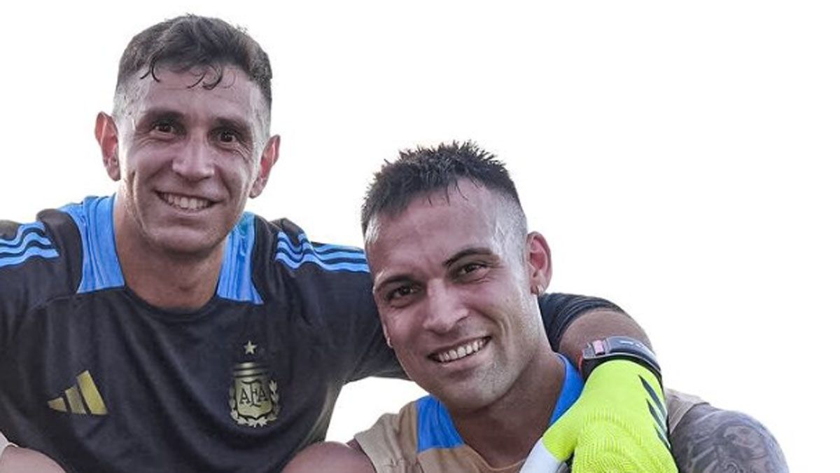 Dibu y Lautaro, los Martínez de la Selección.