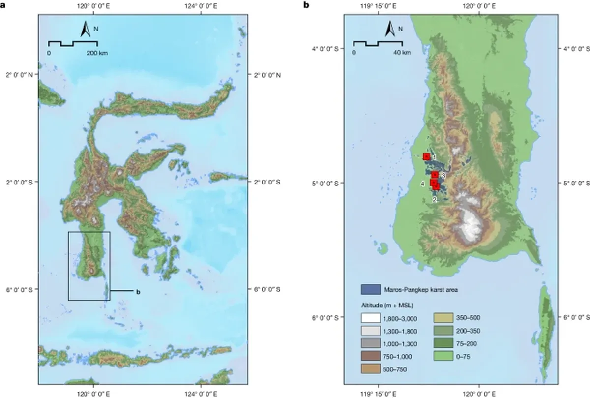 El descubrimiento se realizó en Indonesia. El descubrimiento se realizó en Indonesia.