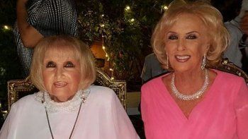 Mirtha Legrand emocionada por un homenaje a su hermana: 