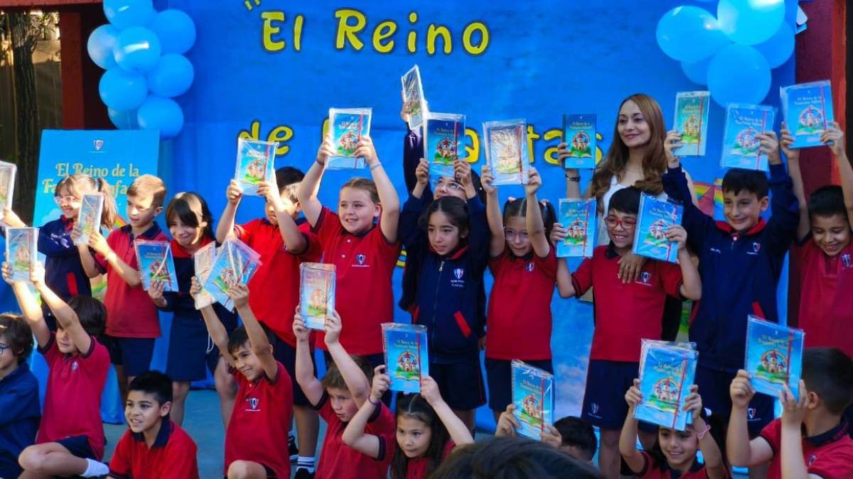 En tiempos de pantallas, alumnos de 3 grado de la Escuela Vitivinícola escribieron un libro de cuentos