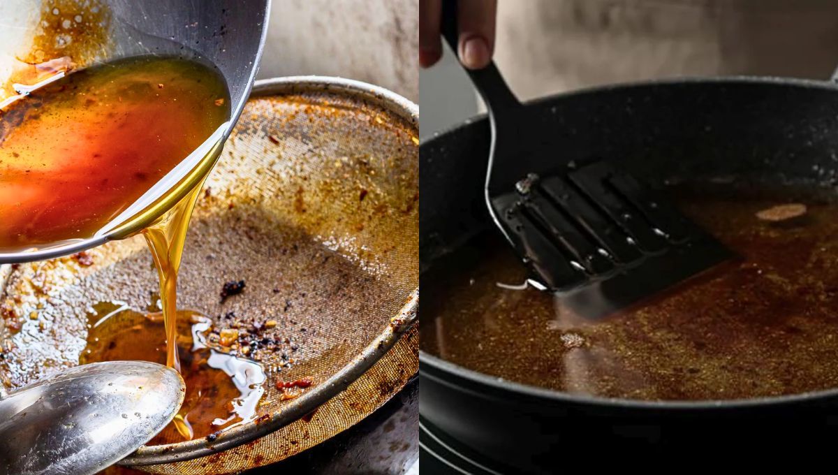 Cómo hay que desechar el aceite viejo de cocina para no contaminar